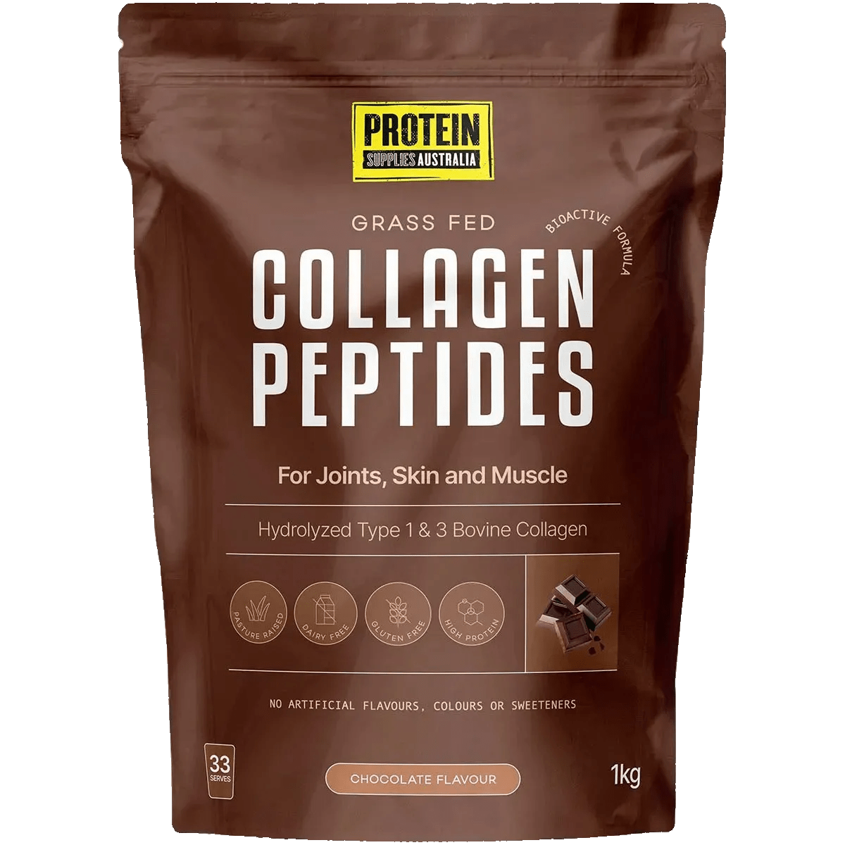 Bioactive Collagen Peptides - Chocolate - 1kg