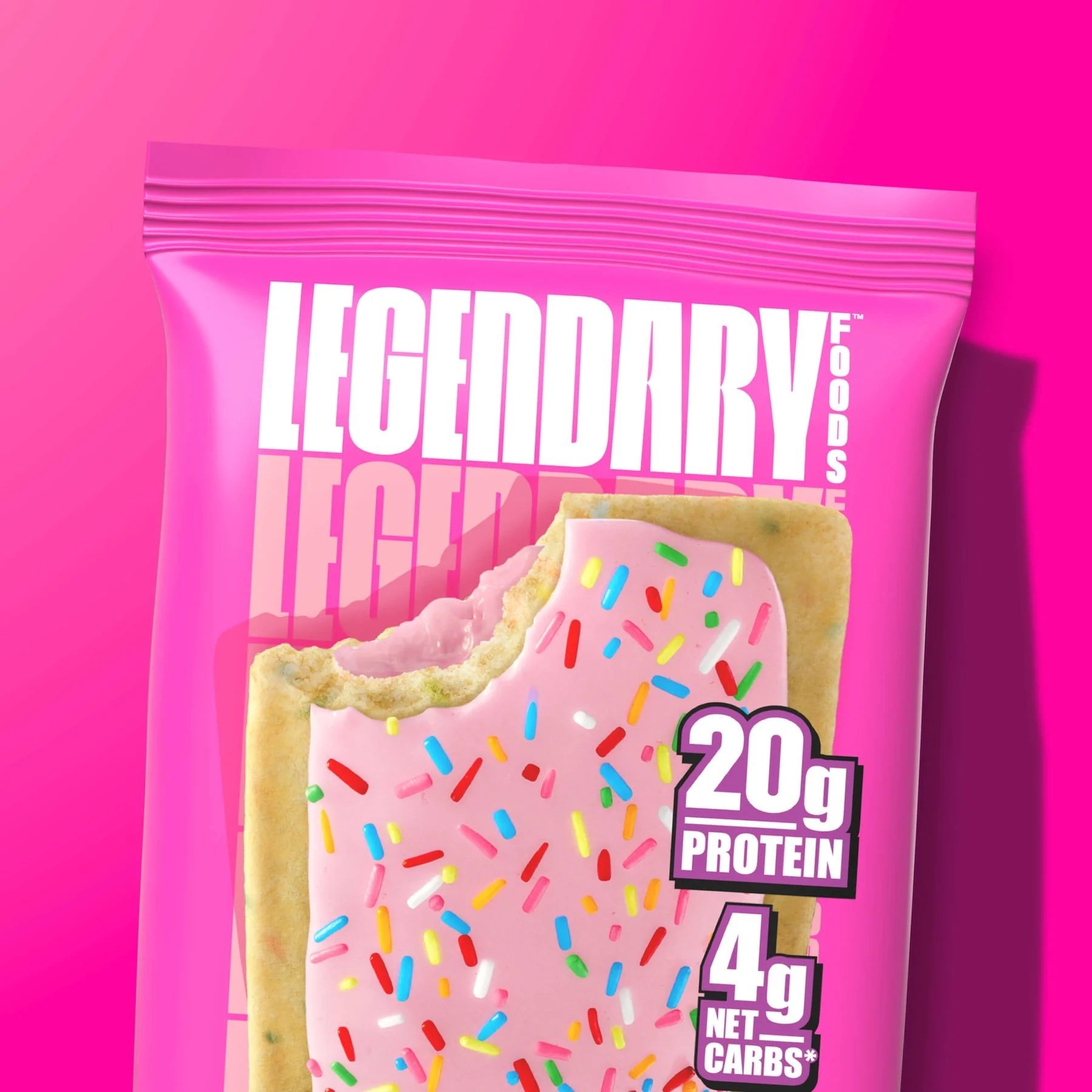 Birthday Cake Protein Pastry - 61g - Yo Keto