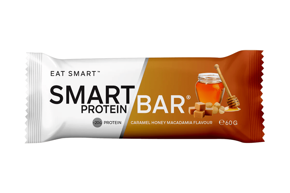 Caramel Honey Macadamia Smart Protein Bars x 12 - Yo Keto