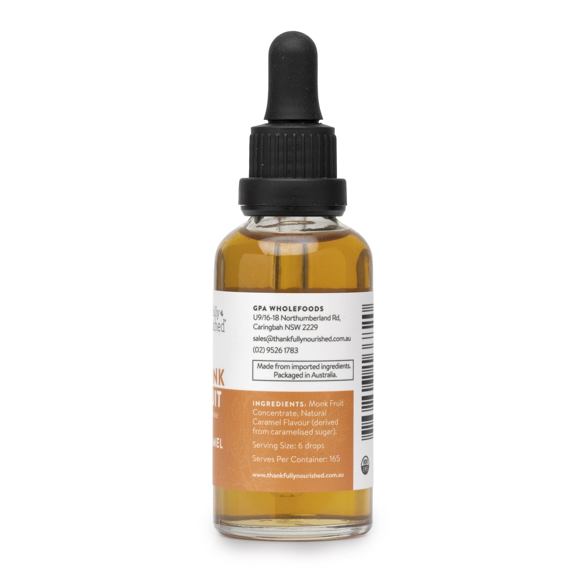 Caramel Monk Fruit Concentrate - 50ml - Yo Keto