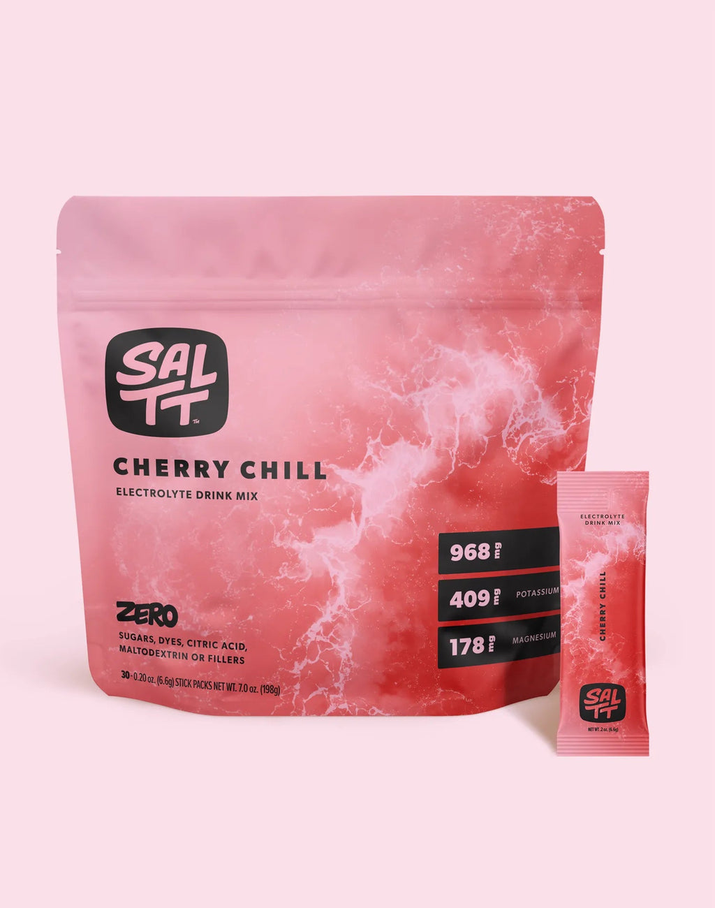 Cherry Chill Electrolyte Drink Mix - 30 Sticks - Yo Keto