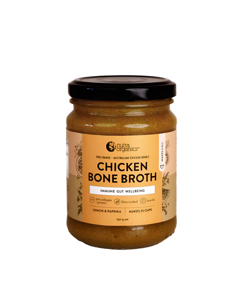 Chicken Bone Broth Concentrate - Lemon & Paprika - 250g - Yo Keto
