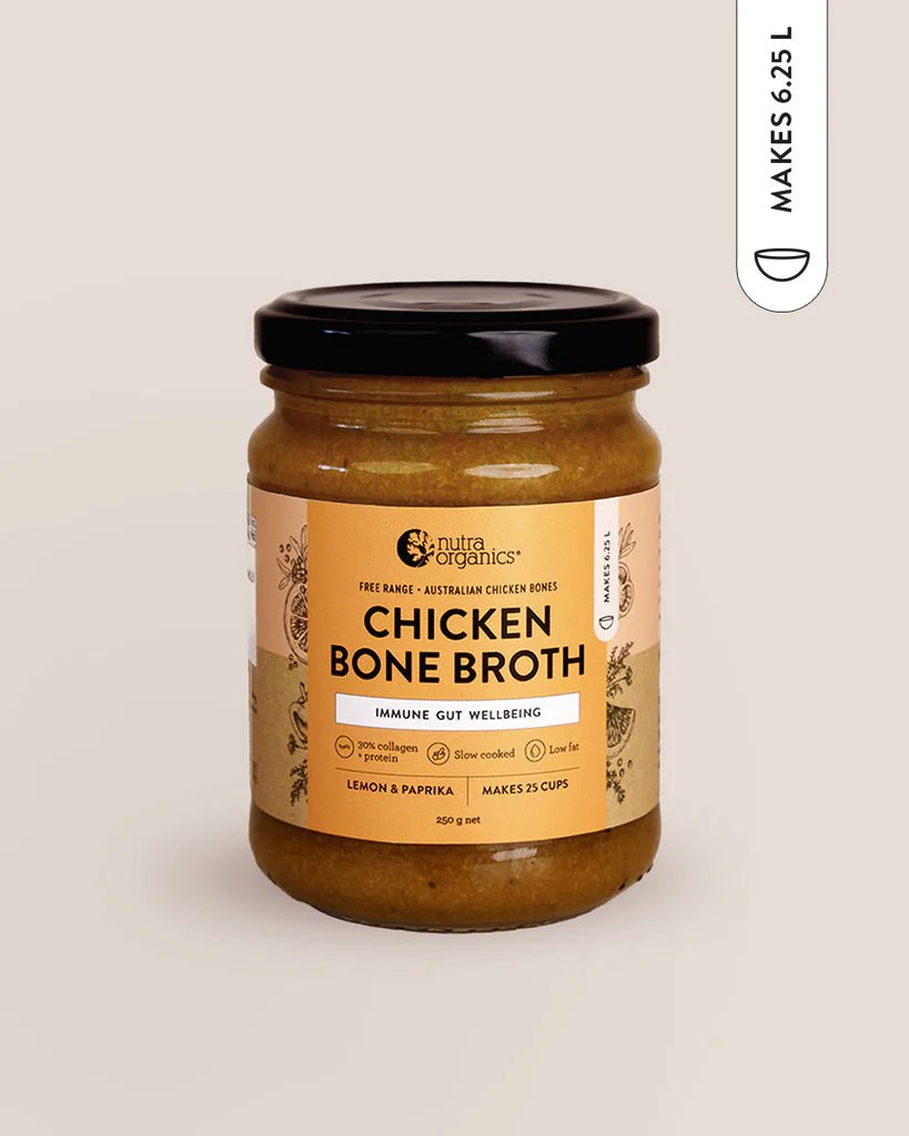 Chicken Bone Broth Concentrate - Lemon & Paprika - 250g - Yo Keto