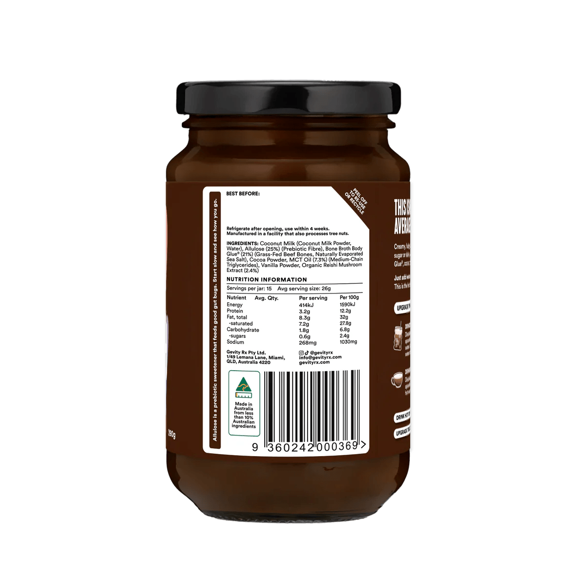 Chocolate Bone Broth - 390g