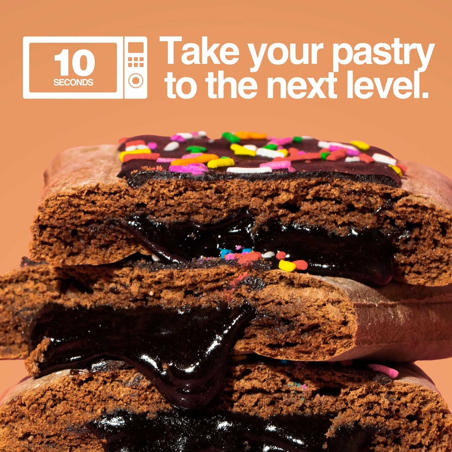 Chocolate Cake Protein Pastry - 61g - Yo Keto