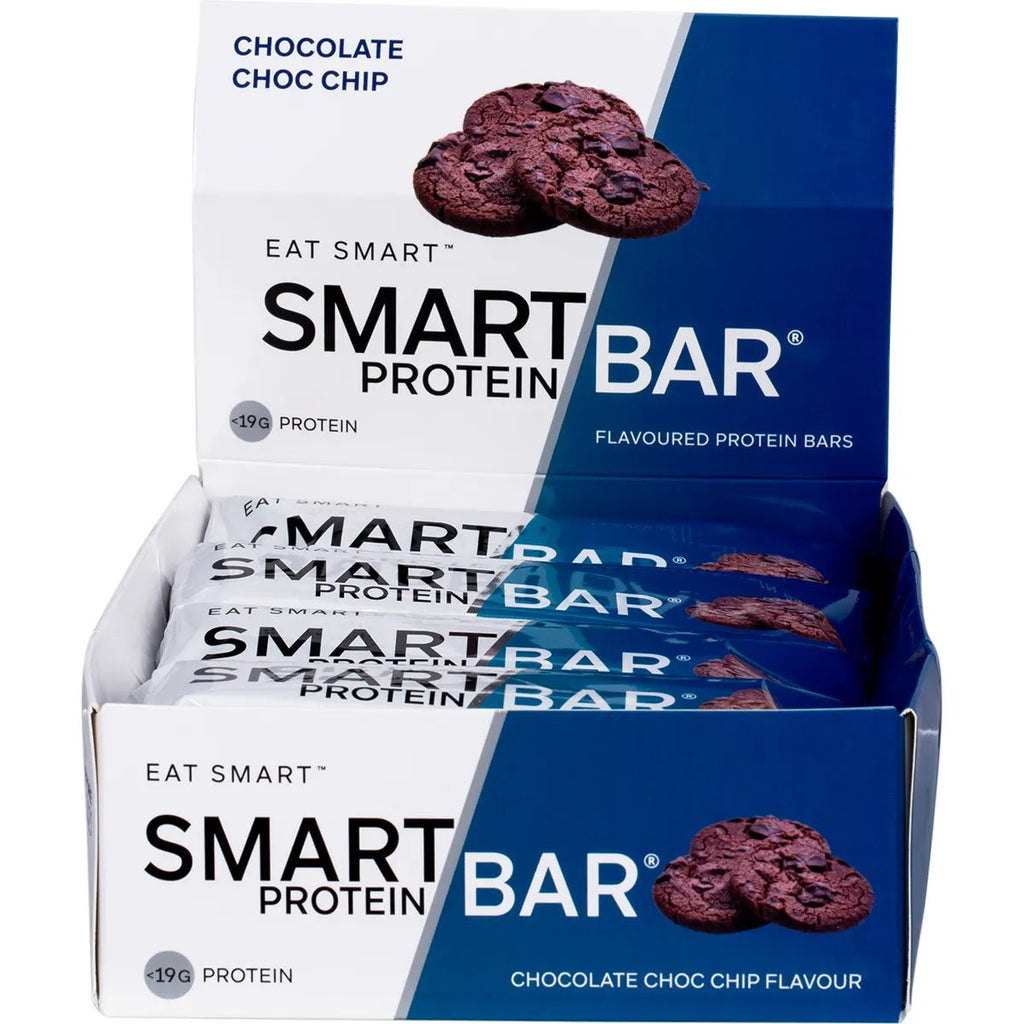 Chocolate Choc Chip Smart Protein Bars x 12 - Yo Keto