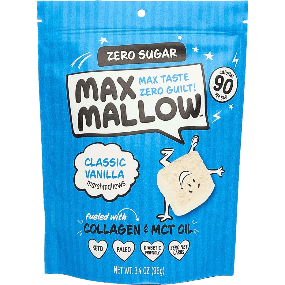 Classic Vanilla Sugar - Free Marshmallow - 96g - Yo Keto