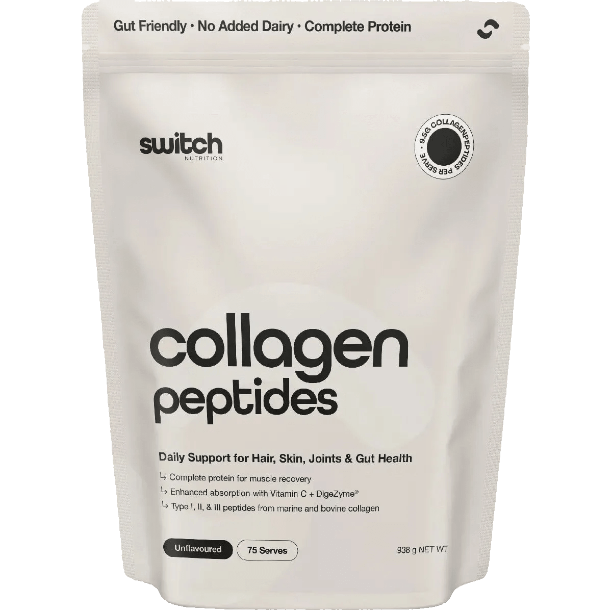 Collagen Peptides - Unflavoured - 938g