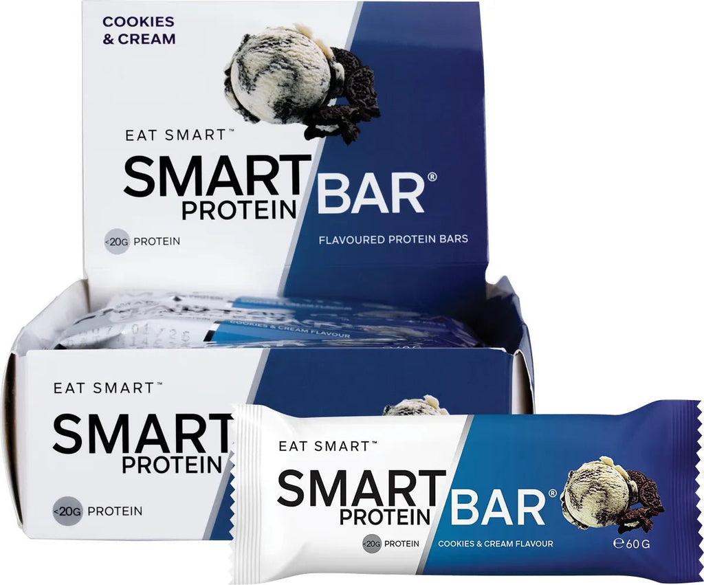 Cookies and Cream Smart Protein Bars x 12 - Yo Keto