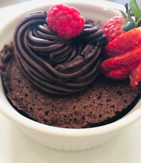 Decadent Chocolate - Bread In A Mug - 300g - Best Before 17 Aug 2024 - Yo Keto