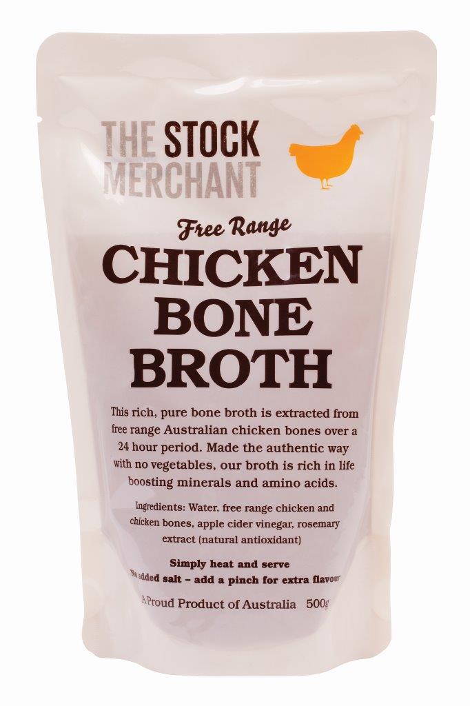 Free Range Chicken Bone Broth - 500g - Best Before Jan 2025 - Yo Keto