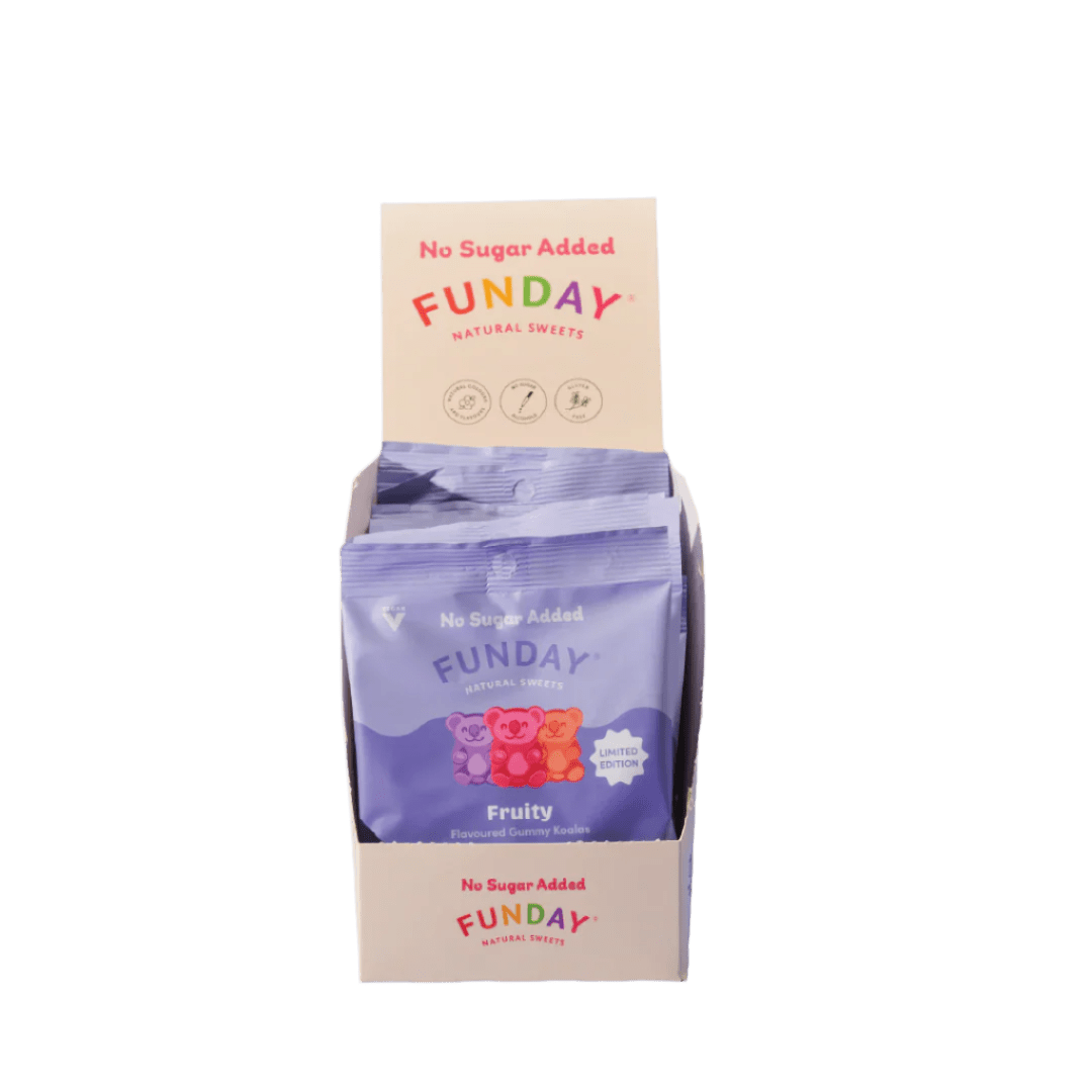 Fruity Gummy Koalas - 50g x 12 - Yo Keto