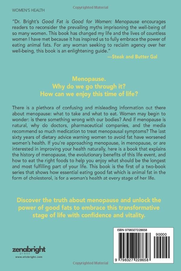Good Fat is Good for Women: Menopause - Yo Keto