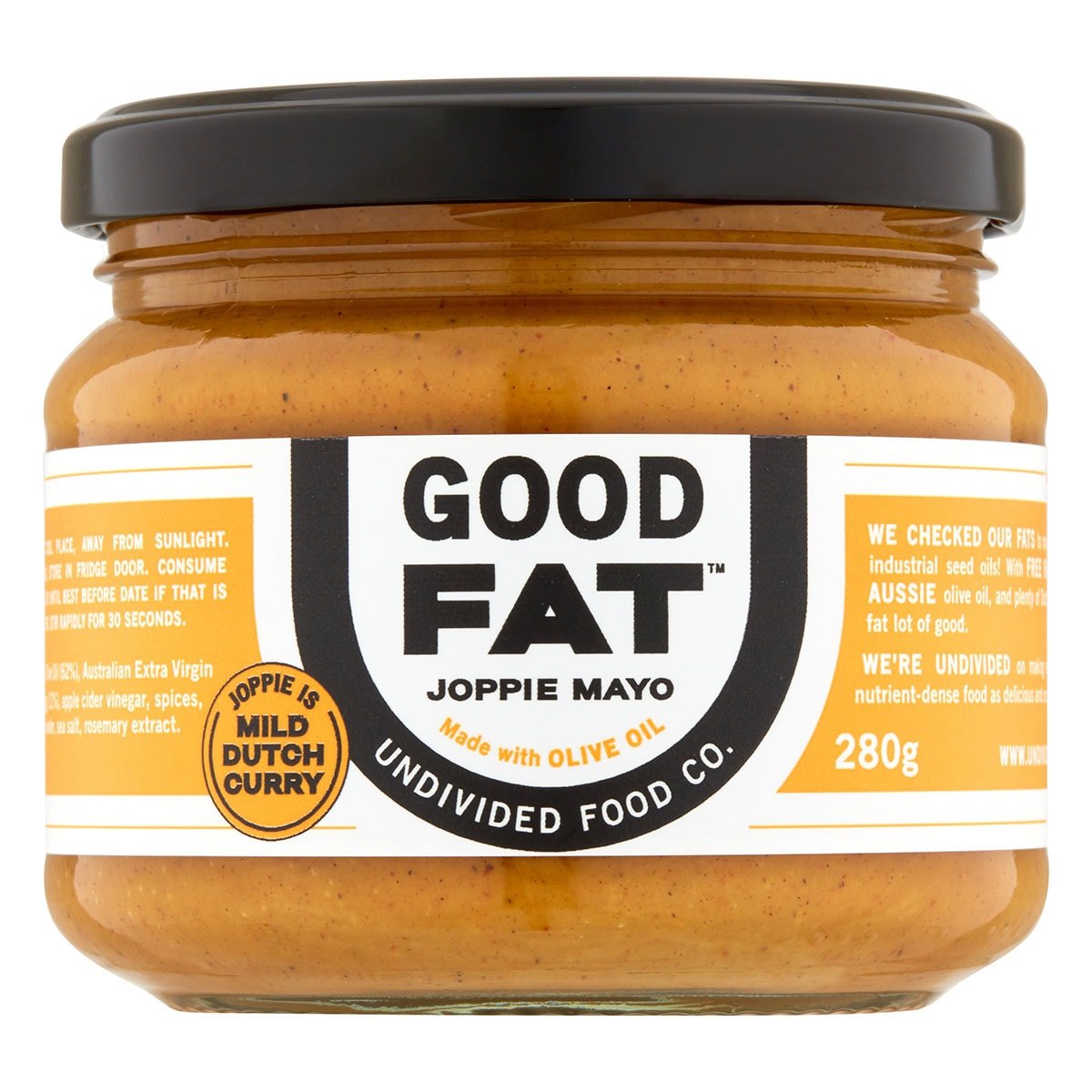 GOOD FAT™ Joppie Curry Mayo - 280g - Yo Keto