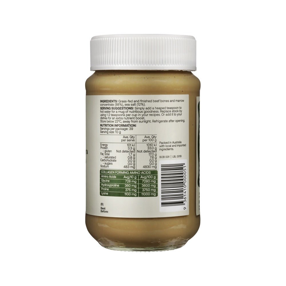 Grass-fed Beef Bone Broth Concentrate - Original - 390g