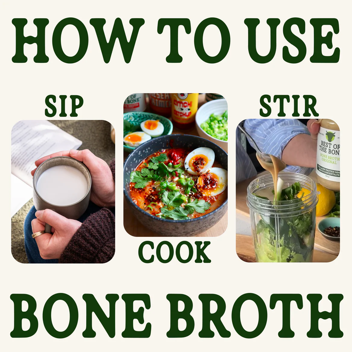 Grass-fed Beef Bone Broth Concentrate - Original - 390g
