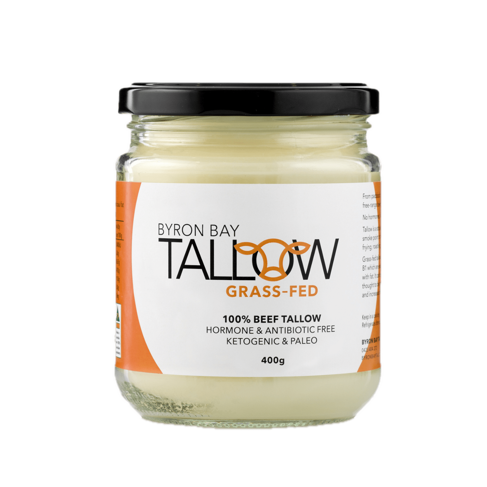 Grass Fed Beef Tallow - 400g - Yo Keto