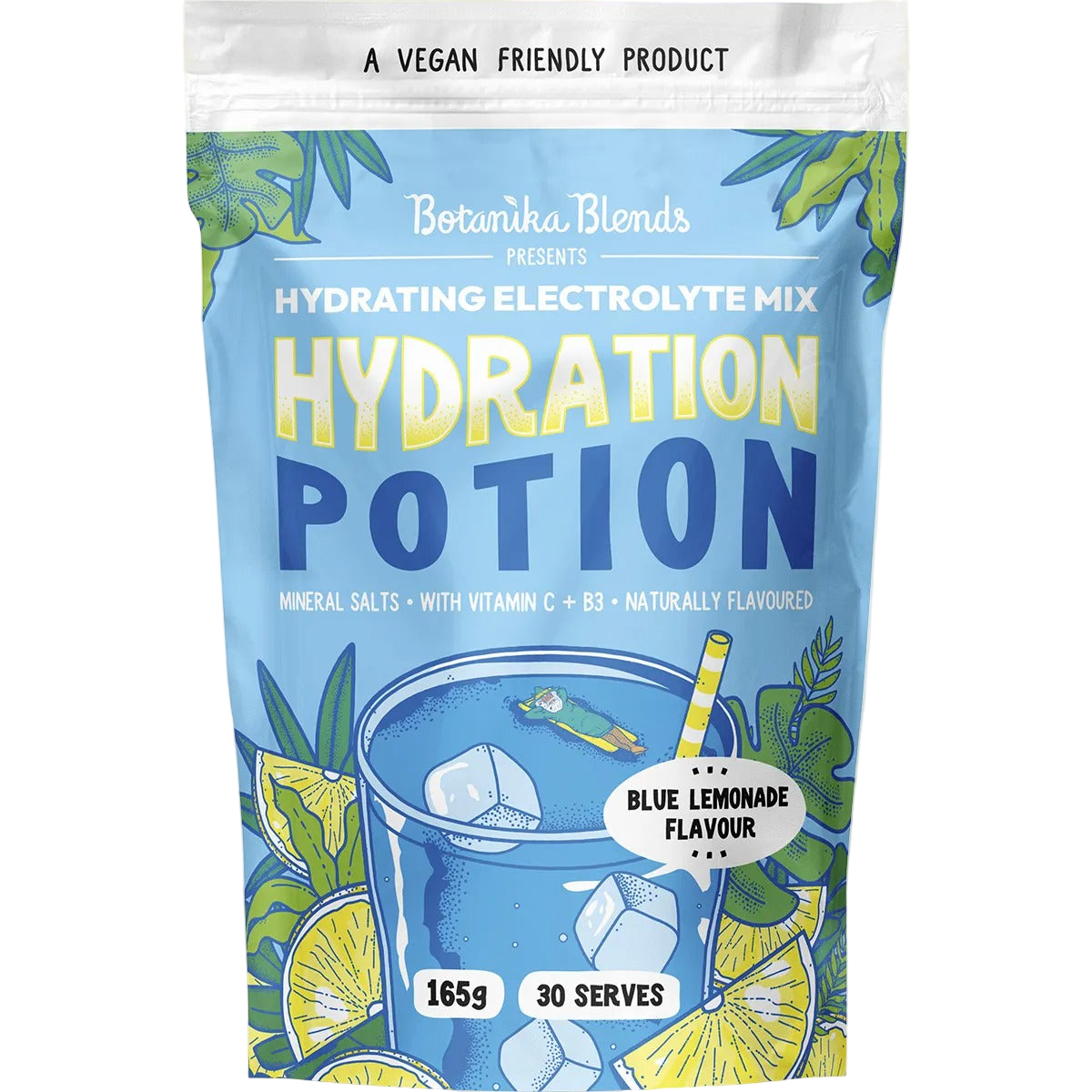 Hydration Potion Blue Lemonade - 165g