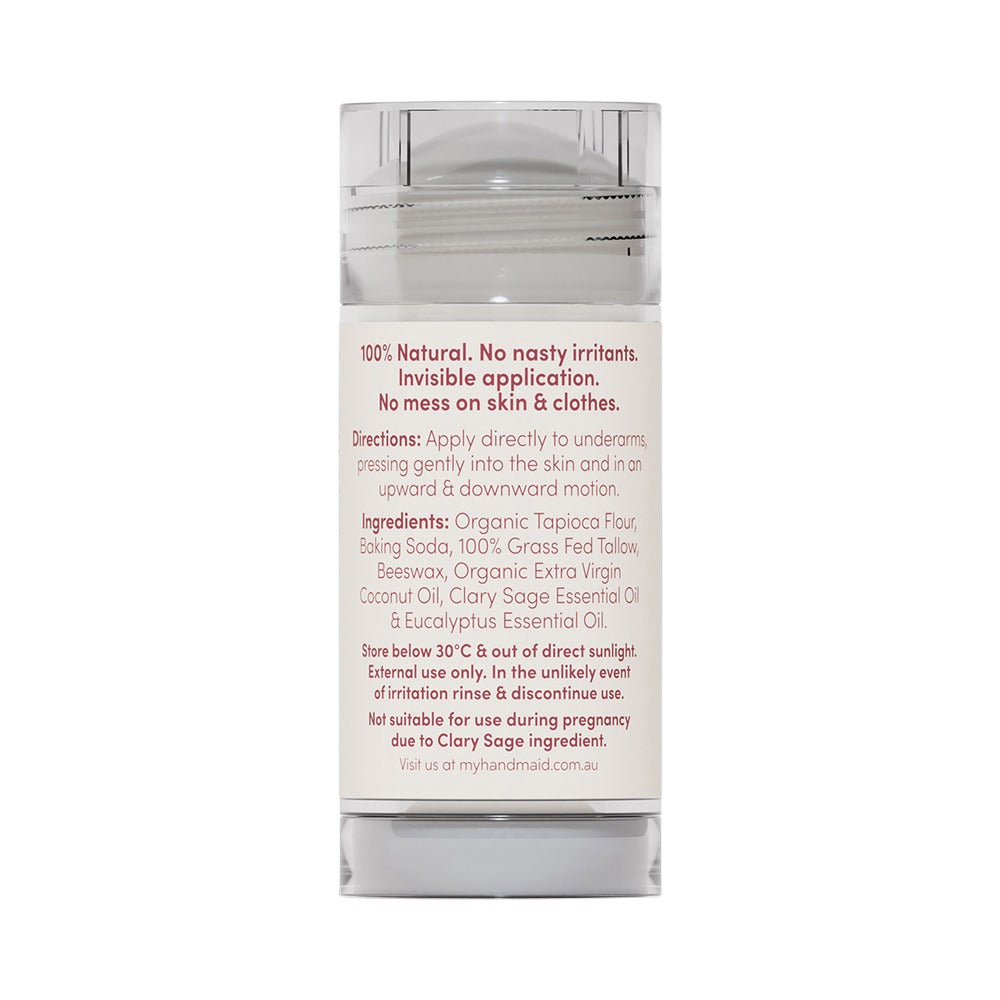 Natural Deodorant - Clary Sage & Eucalyptus - 50ml