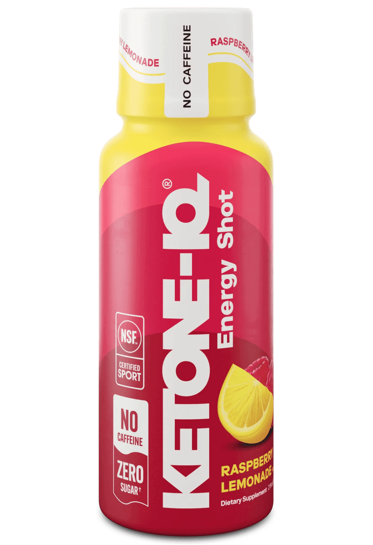 Ketone - IQ - Energy Shot - Raspberry Lemonade - Caffeine Free - 6 x 59mL - Yo Keto