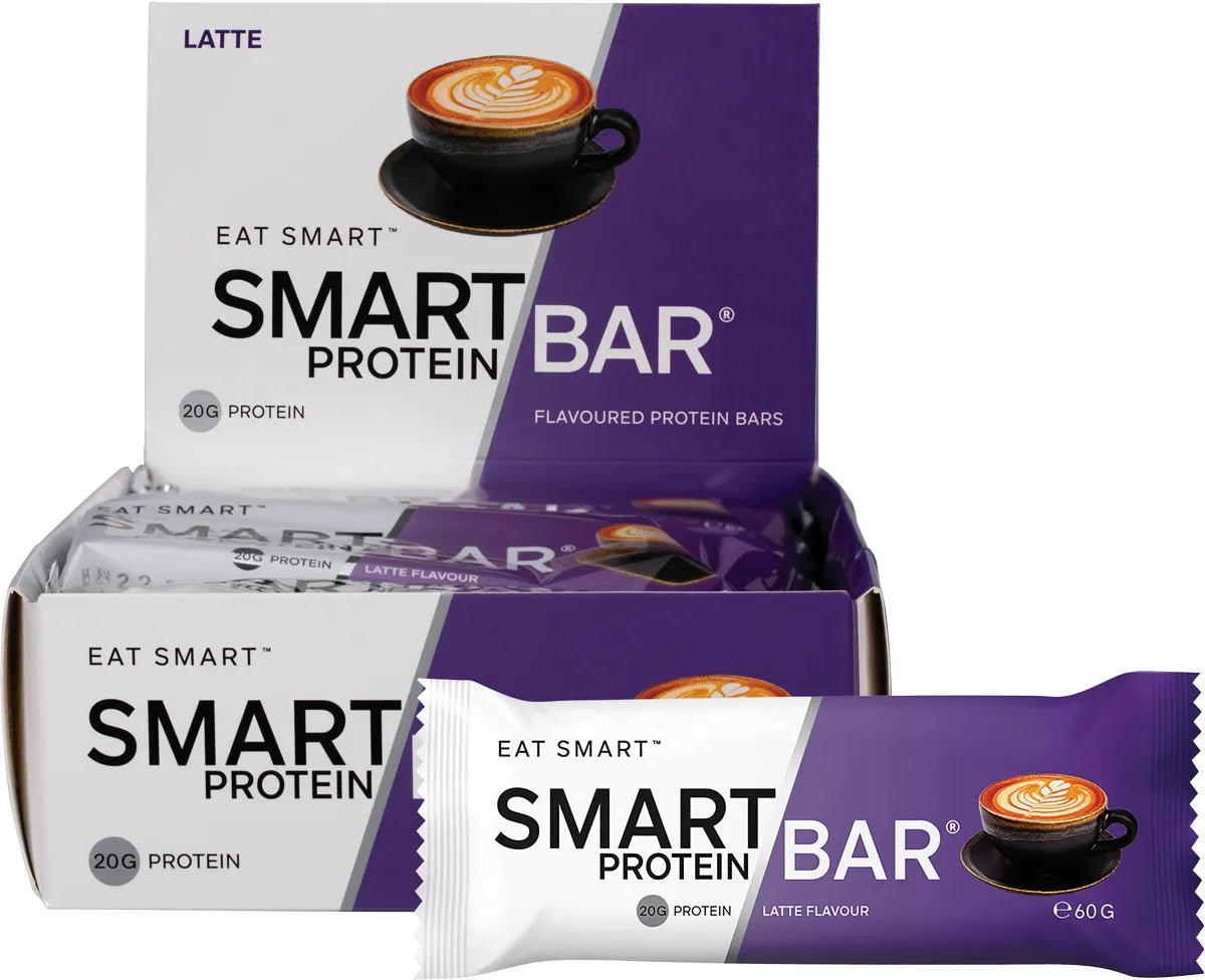 Latte Smart Protein Bars x 12 - Yo Keto