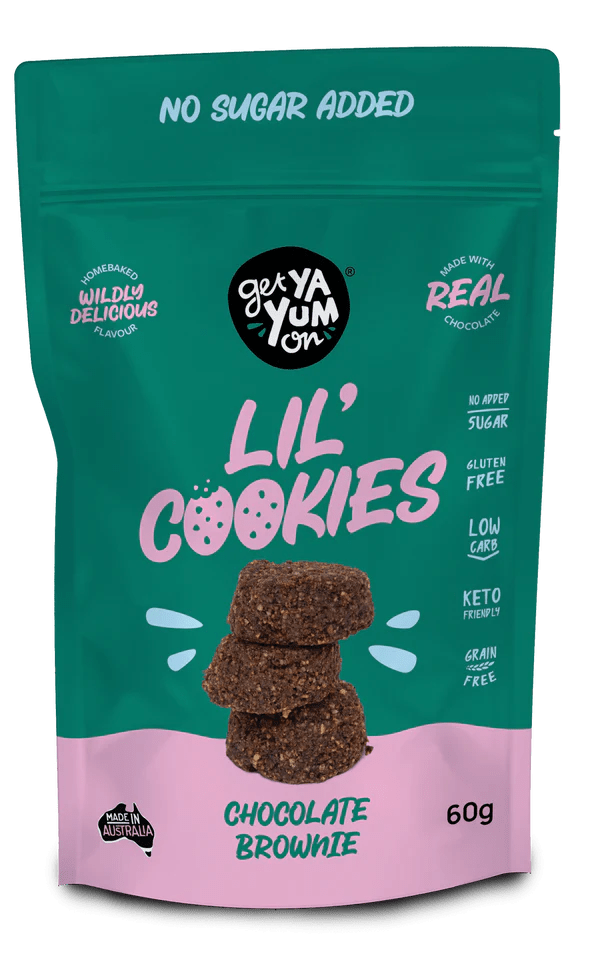 Lil' Cookies - Chocolate Brownie - 60g - Yo Keto