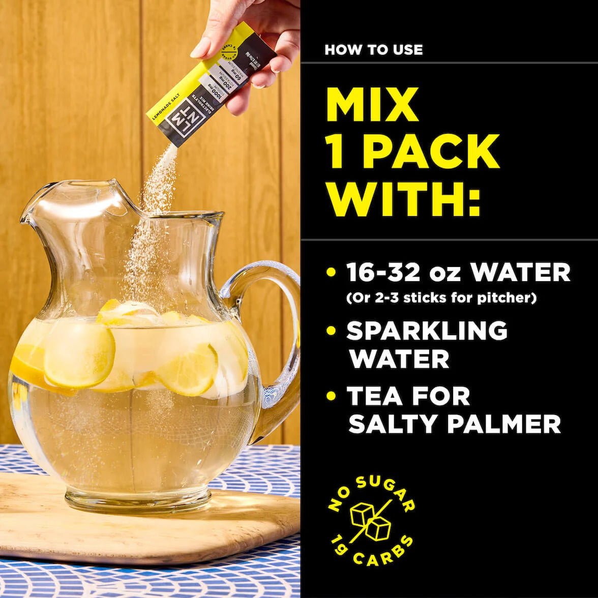 LMNT Lemonade Salt Electrolyte Mix - 30 Ct - Yo Keto