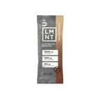 Single stick packet of LMNT Single Stick electrolyte drink mix in chocolate chai flavor with sodium, potassium, and magnesium content by LMNT.