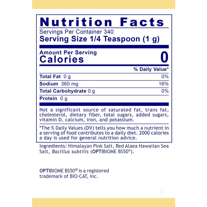 Microbiome Salt - 340g