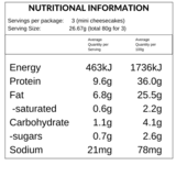 Mini Cheesecake Mix - Plain - Best Before Aug 2024 - Yo Keto