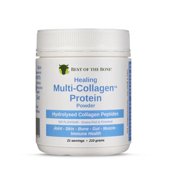 Multi-collagen Protein Peptides Powder - 210g - Yo Keto
