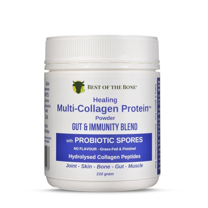 Multi-collagen Protein Peptides - Probiotic Spores - 210g - Yo Keto