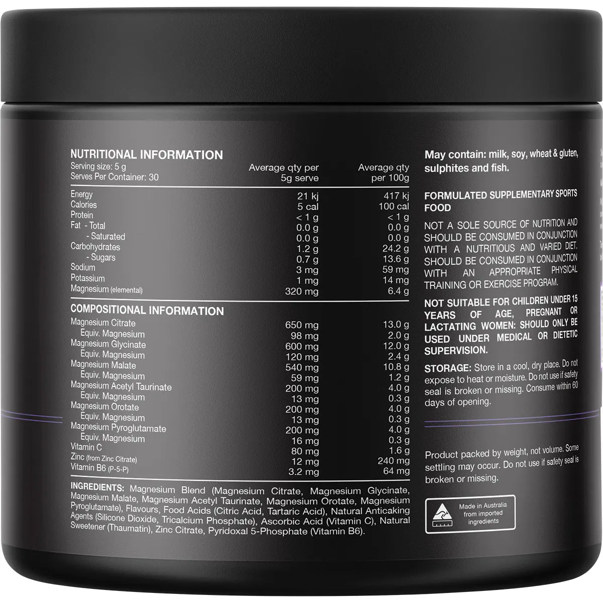 Multi - Mag Perform - Recovery - Watermelon - 150g - Yo Keto