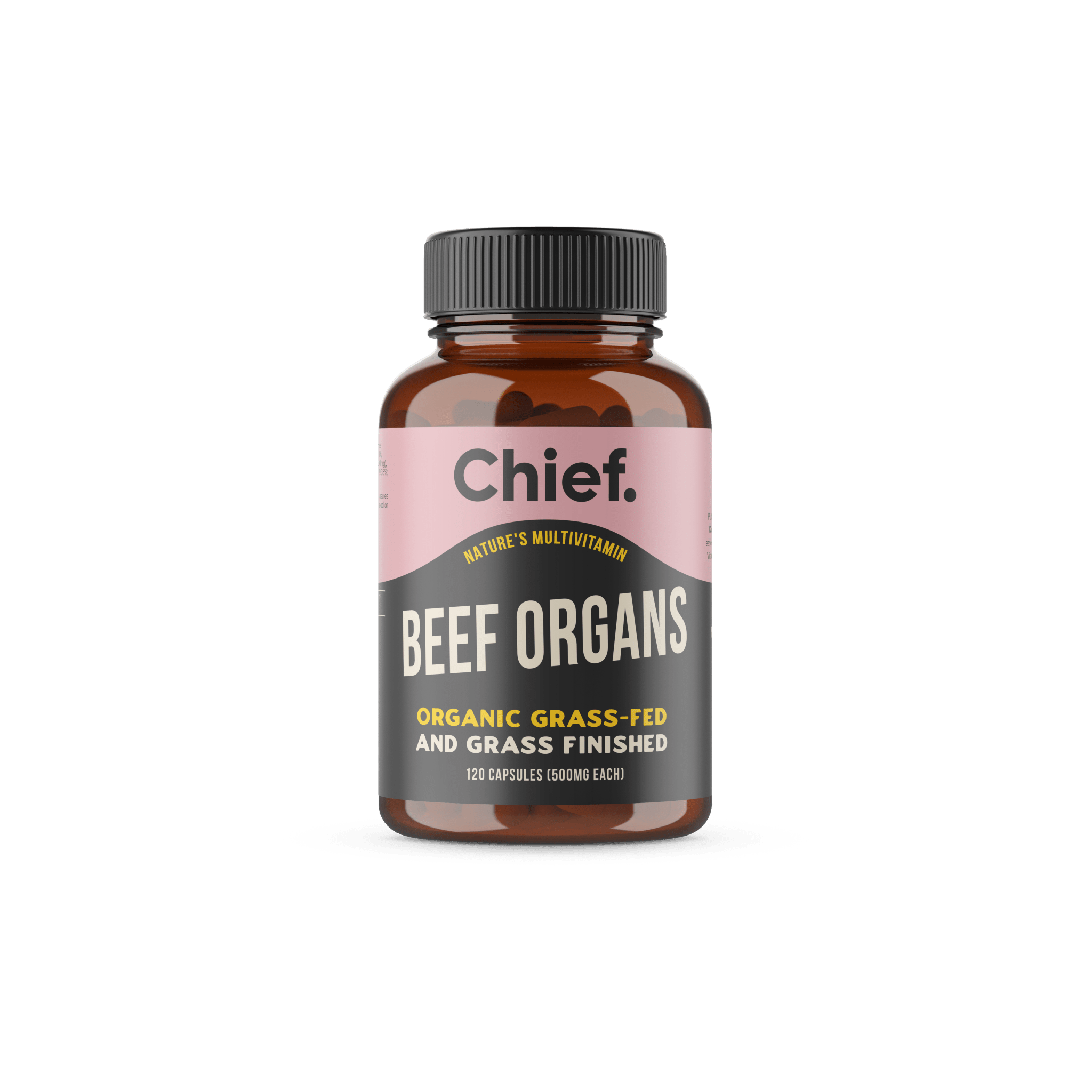 Multivitamin - Organic Beef Organs - 120 Capsules