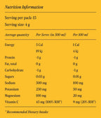 Orange & Mango Electrolyte Powder - 15 Ct