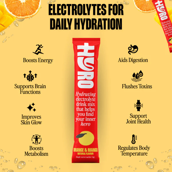 Orange & Mango Electrolyte Powder - 15 Ct