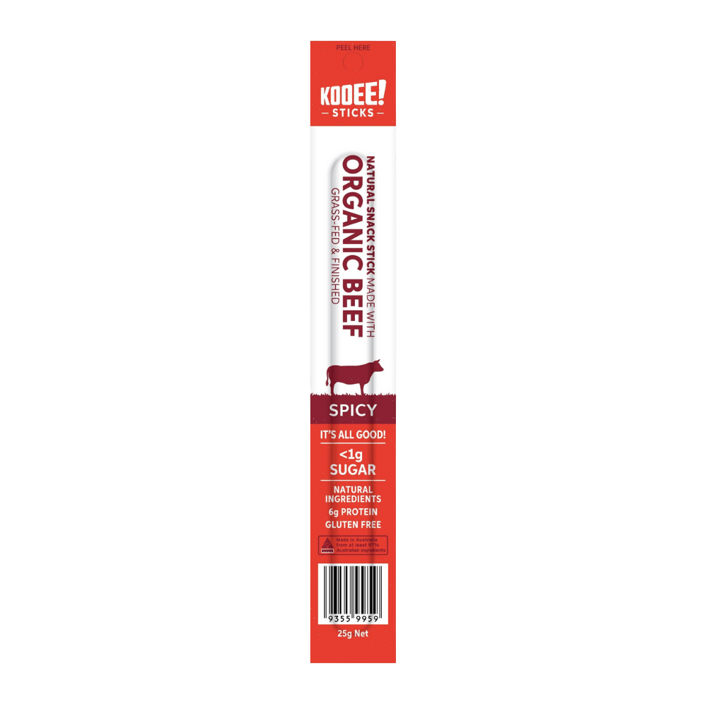 Organic Beef Stick - Spicy - Yo Keto