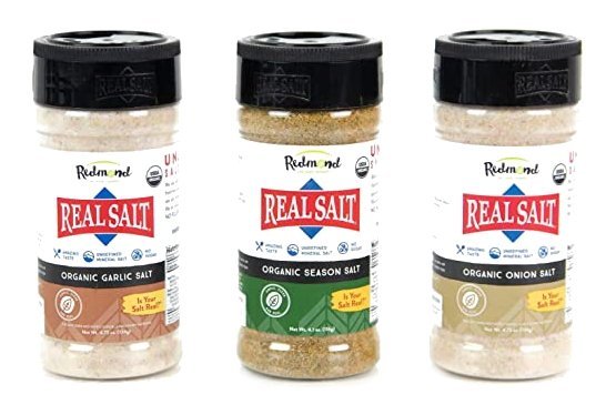 Organic Seasoned Salt Variety Pack - 3 x 116 - 134g - Yo Keto