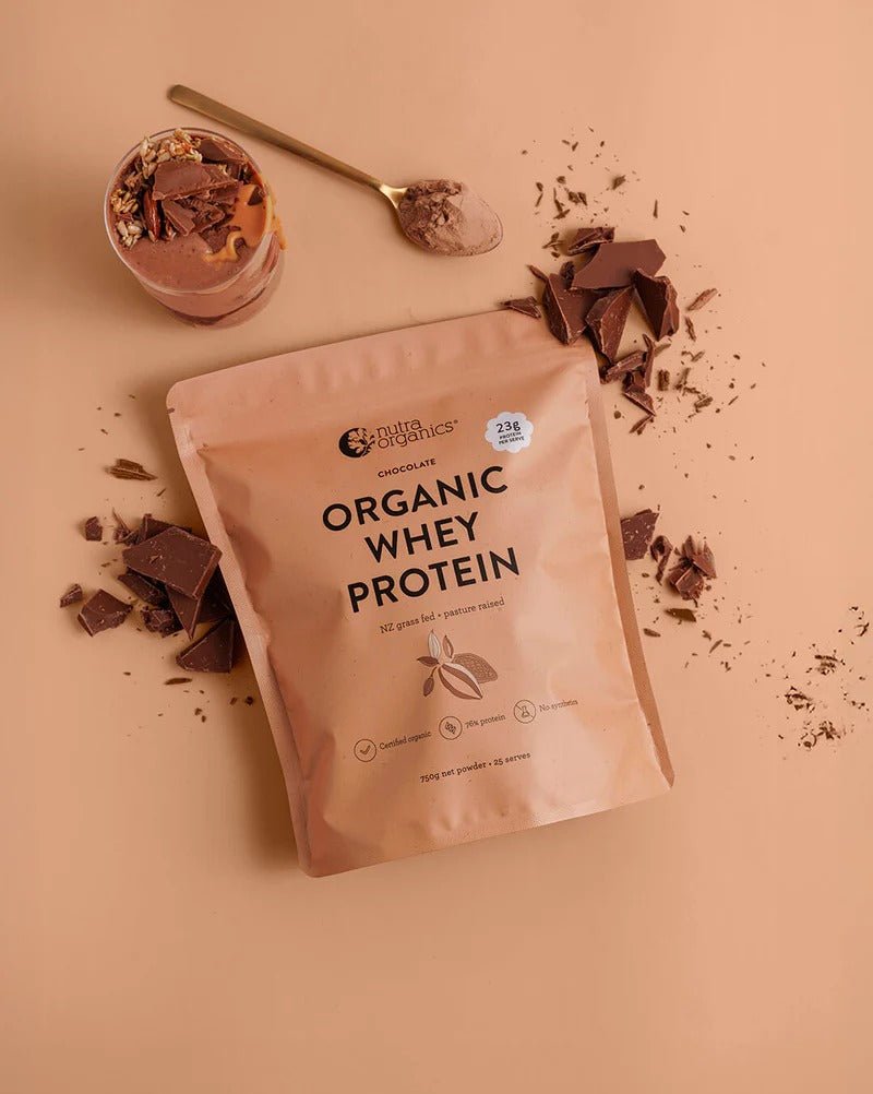Organic Whey Protein - Chocolate - 750g - Yo Keto
