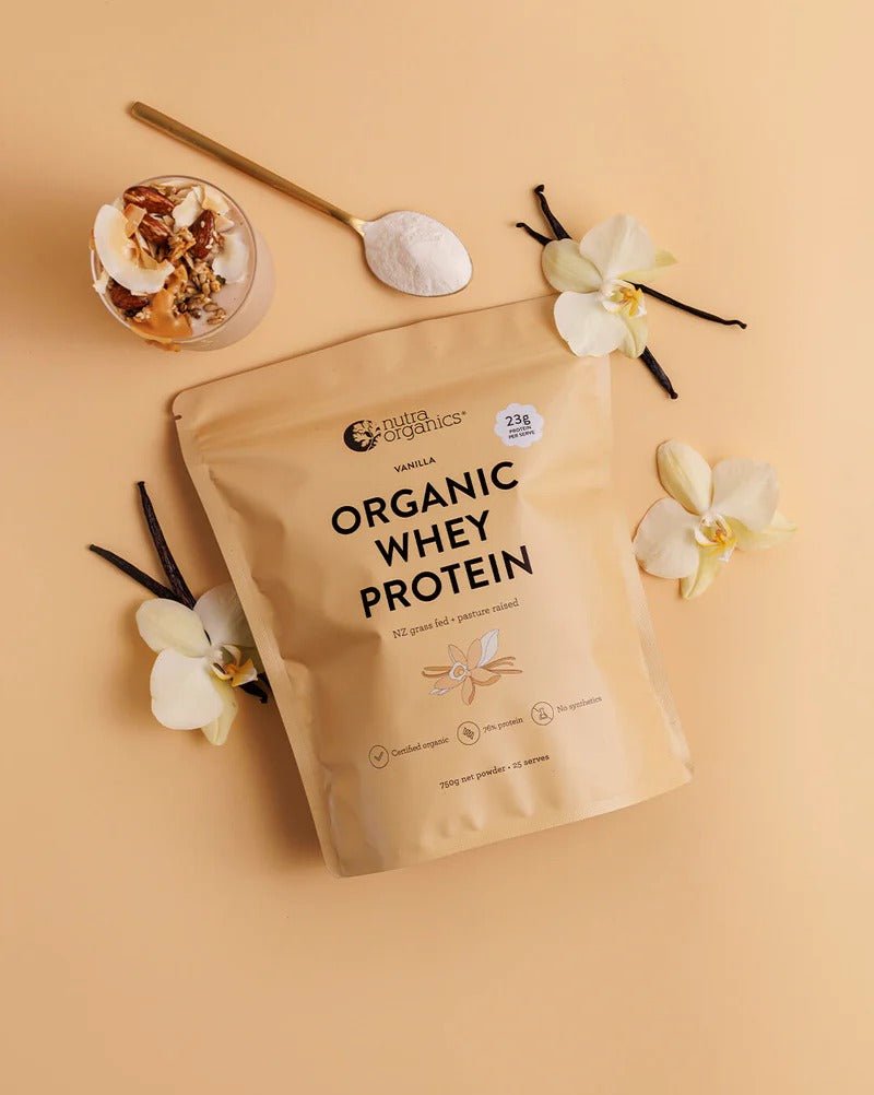 Organic Whey Protein - Vanilla - 750g - Yo Keto