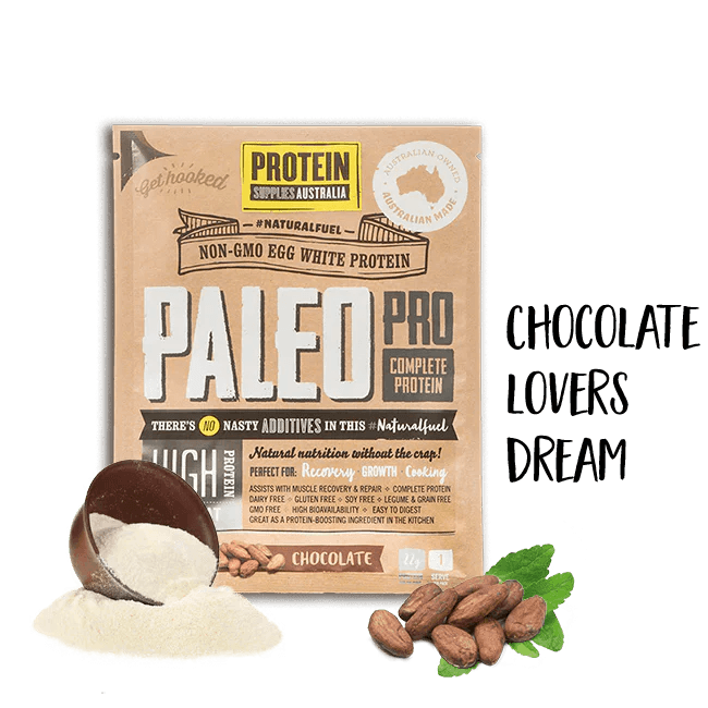 Paleo Pro Chocolate Egg White Protein - 900g - Best Before 26 Jan 25 - Yo Keto