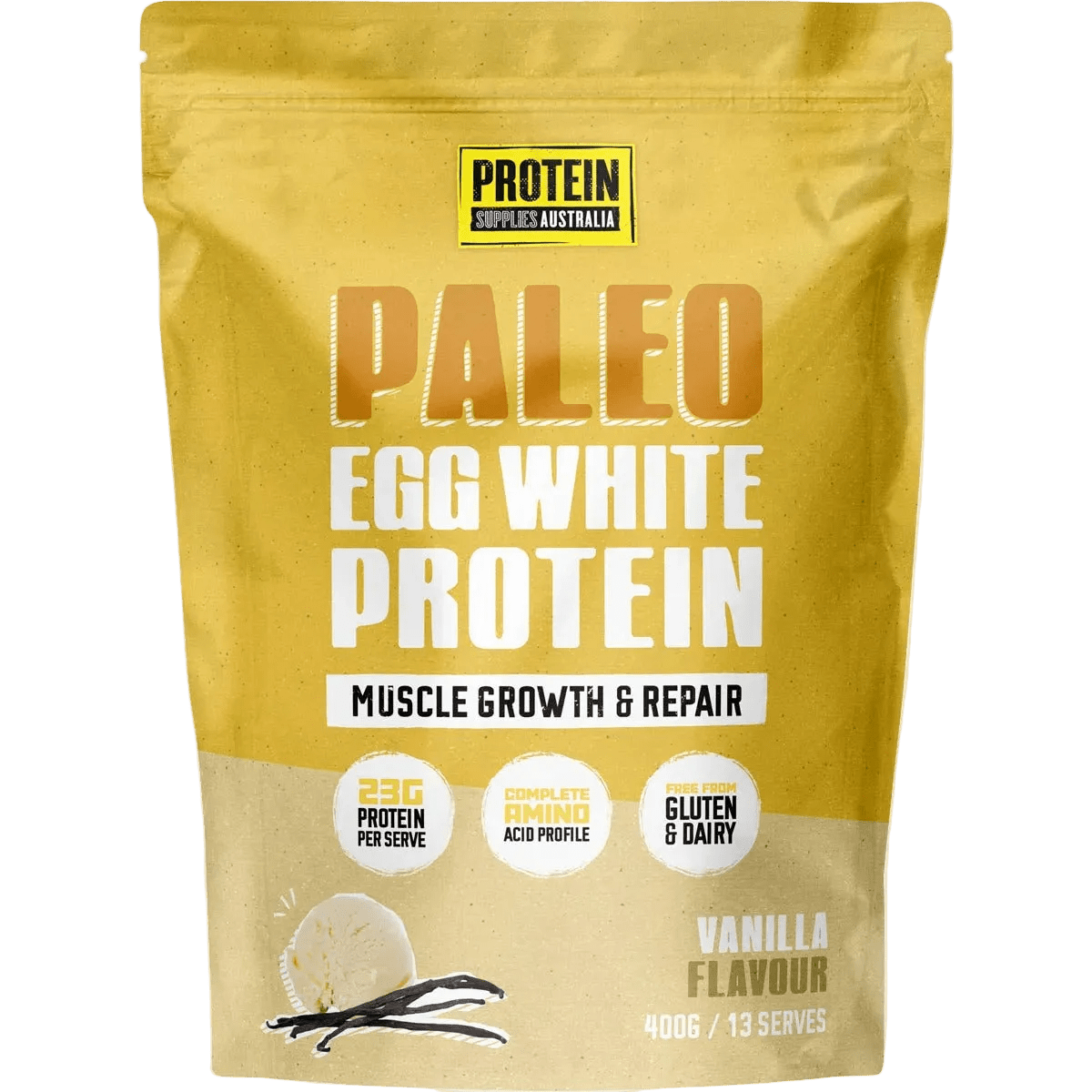 Paleo Pro Vanilla Bean Egg White Protein - 400g
