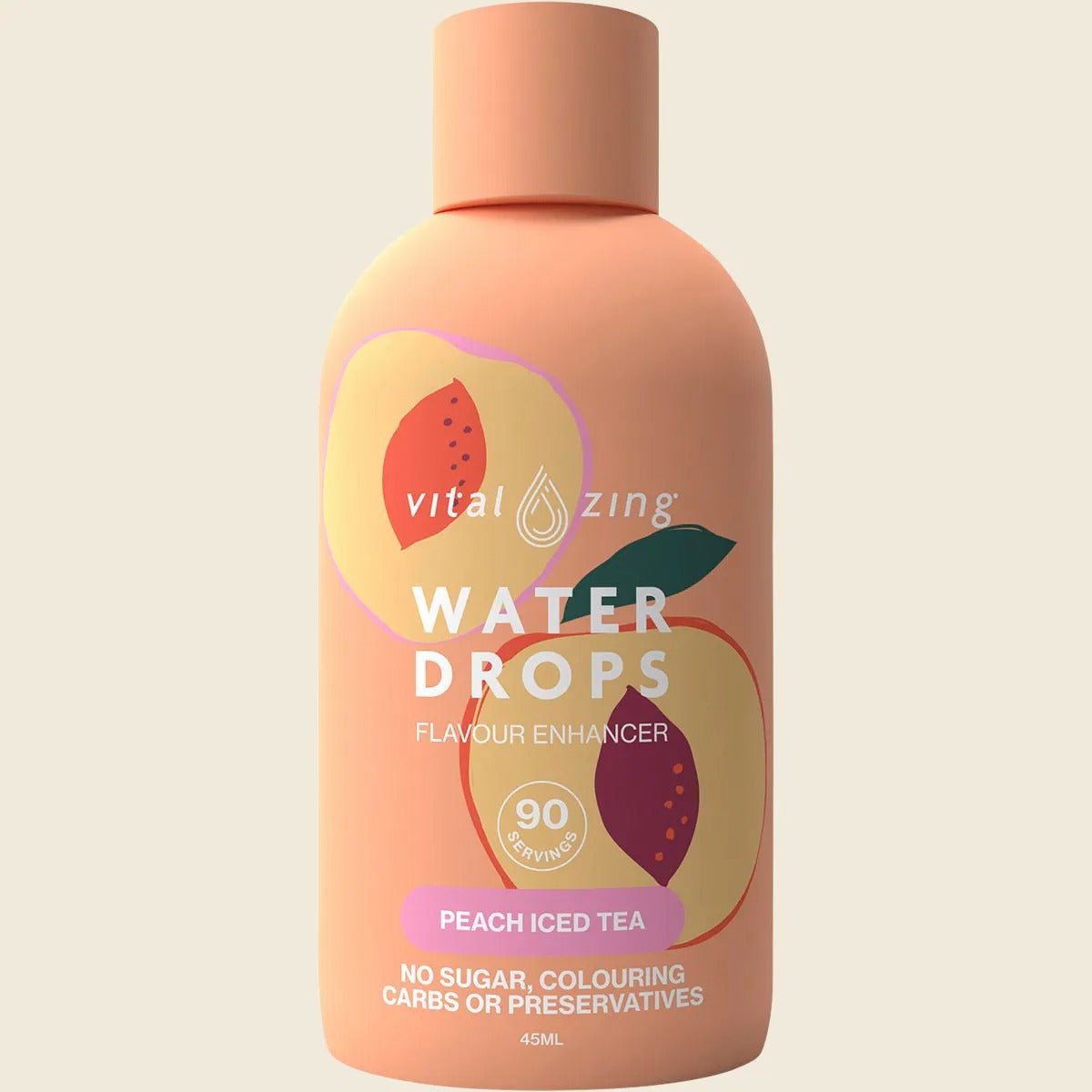 Peach Iced Tea WaterDrops - 45ml
