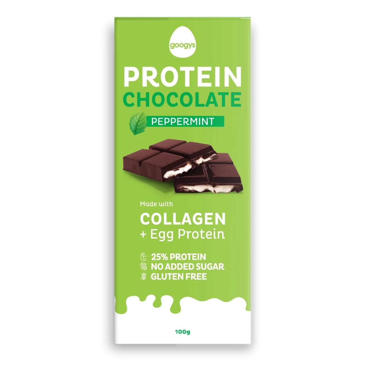Peppermint Protein Chocolate Bar - 100g