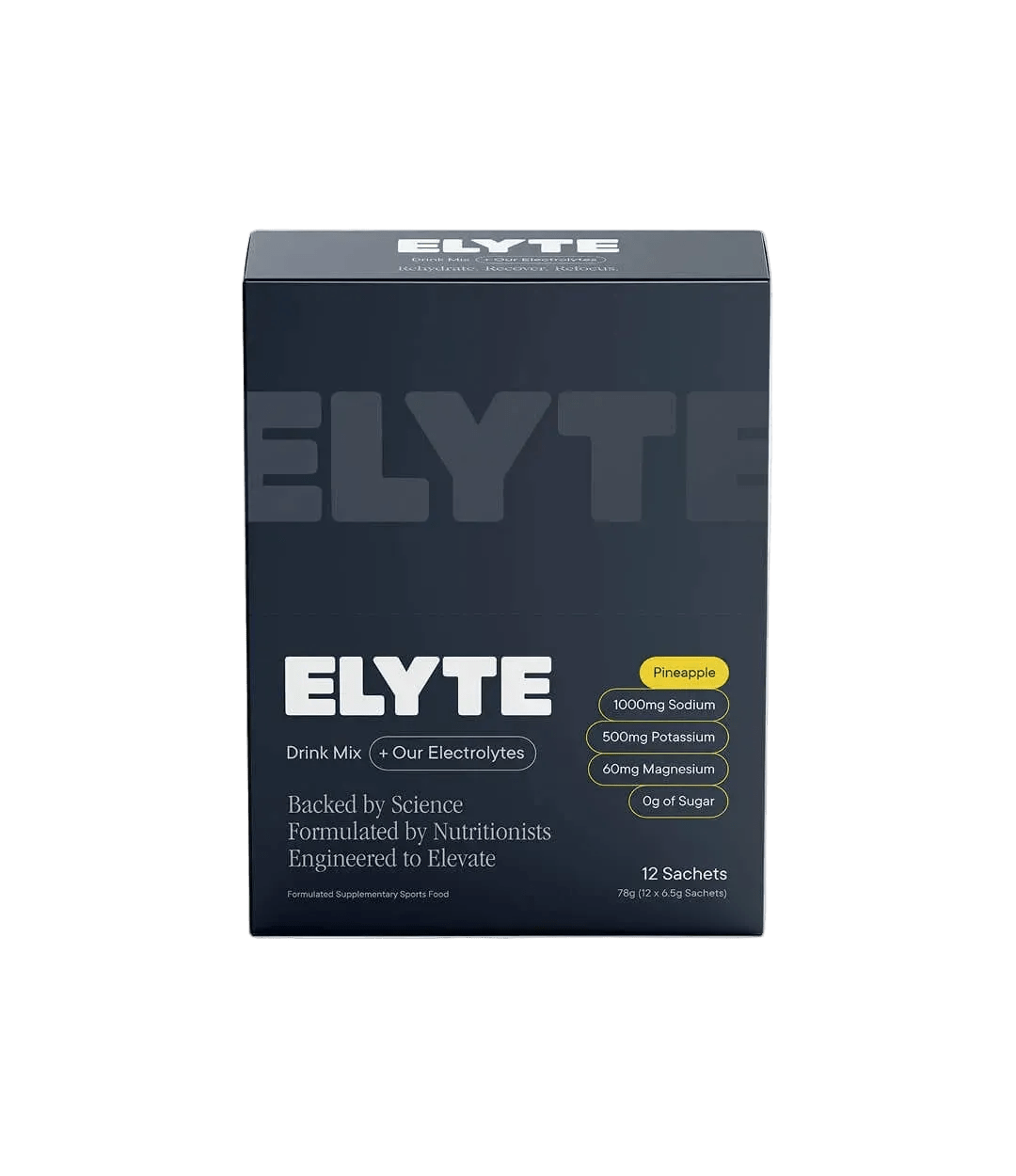 Pineapple Electrolyte Powder - 12 Sachets