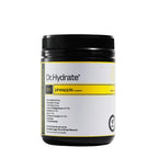 Dr. Hydrate Pineapple Jar - 30 Serves electrolyte powder with vitamins, minerals, and probiotics in black container with yellow label.