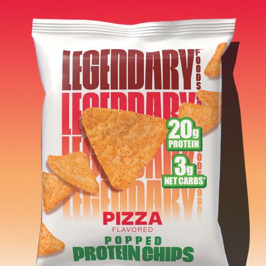 Popped Protein Chips - Pizza - 34g - Yo Keto