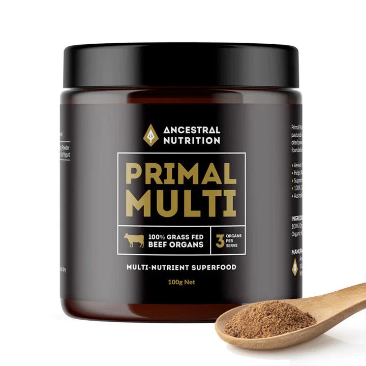 Primal Multi Grass - Fed Beef Organ Powder - 100g - Yo Keto