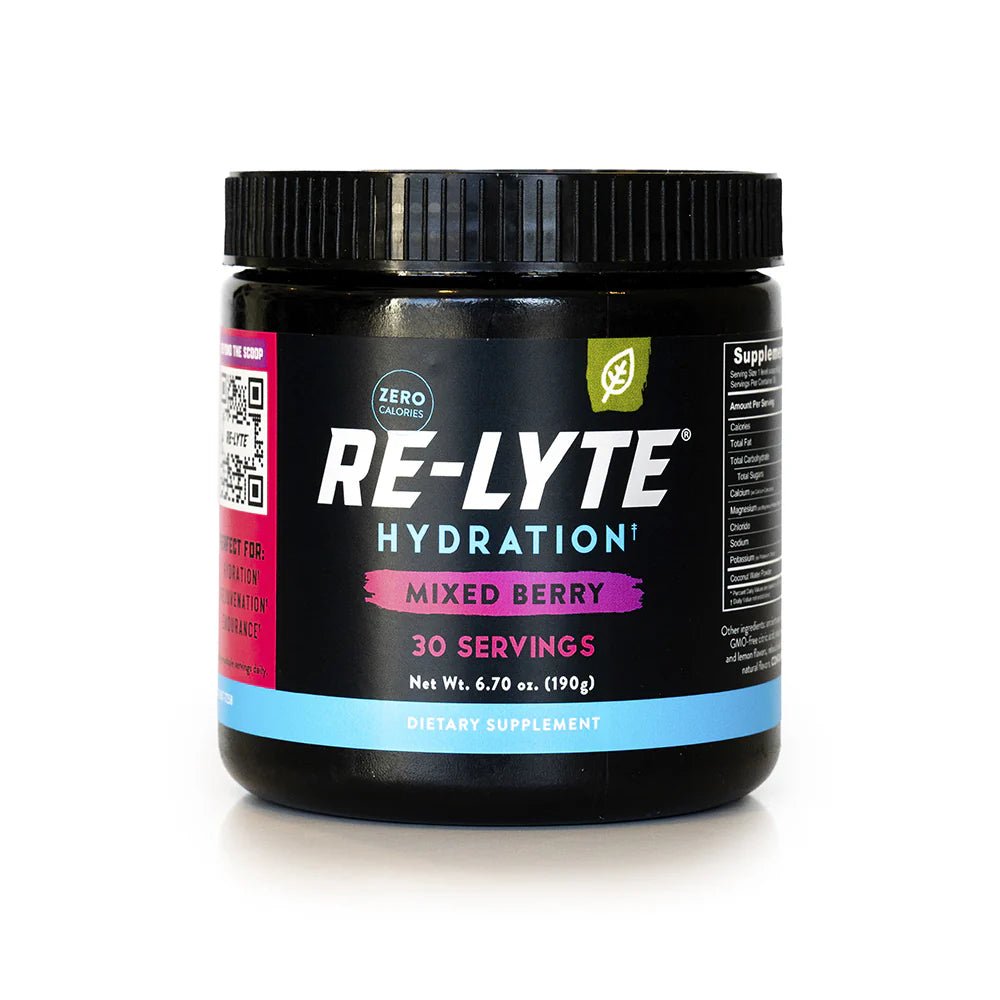 Re - Lyte Electrolyte Mix - Mixed Berry - Tub - 30 Serves - Yo Keto