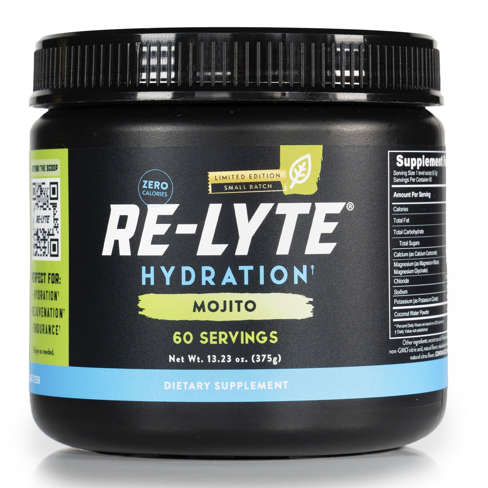 Re - Lyte Electrolyte Mix - Mojito - Tub - 60 Serves - Limited Edition - Yo Keto